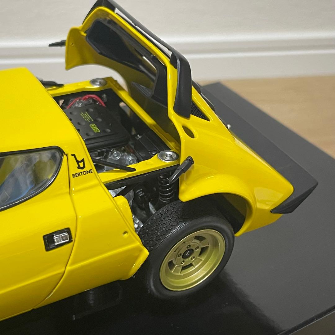 J*1様 京商 1/18 ランチア ストラトス HF イエロー