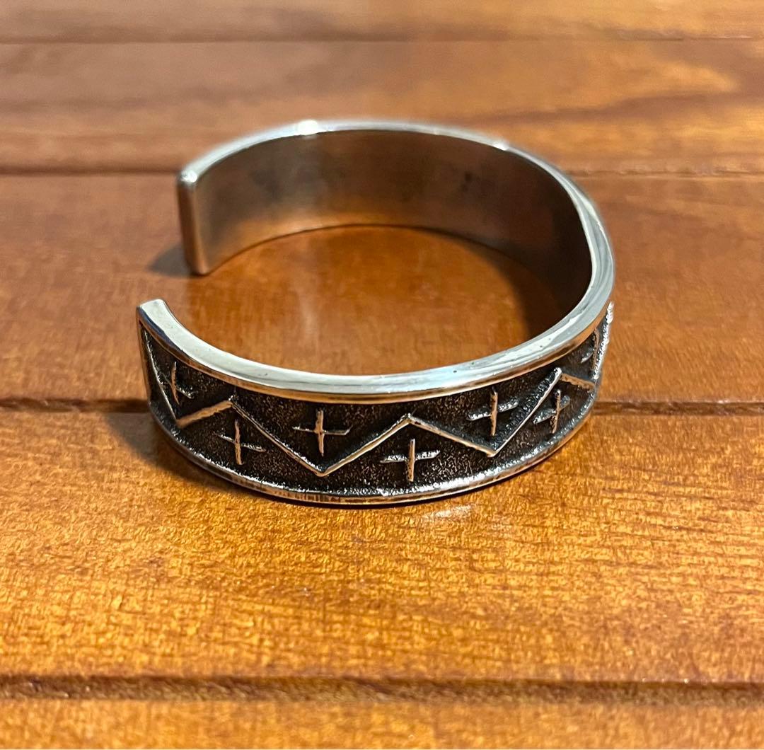 アーロンアンダーソン　バングル　インディアンジュエリー　navajo ナバホ
