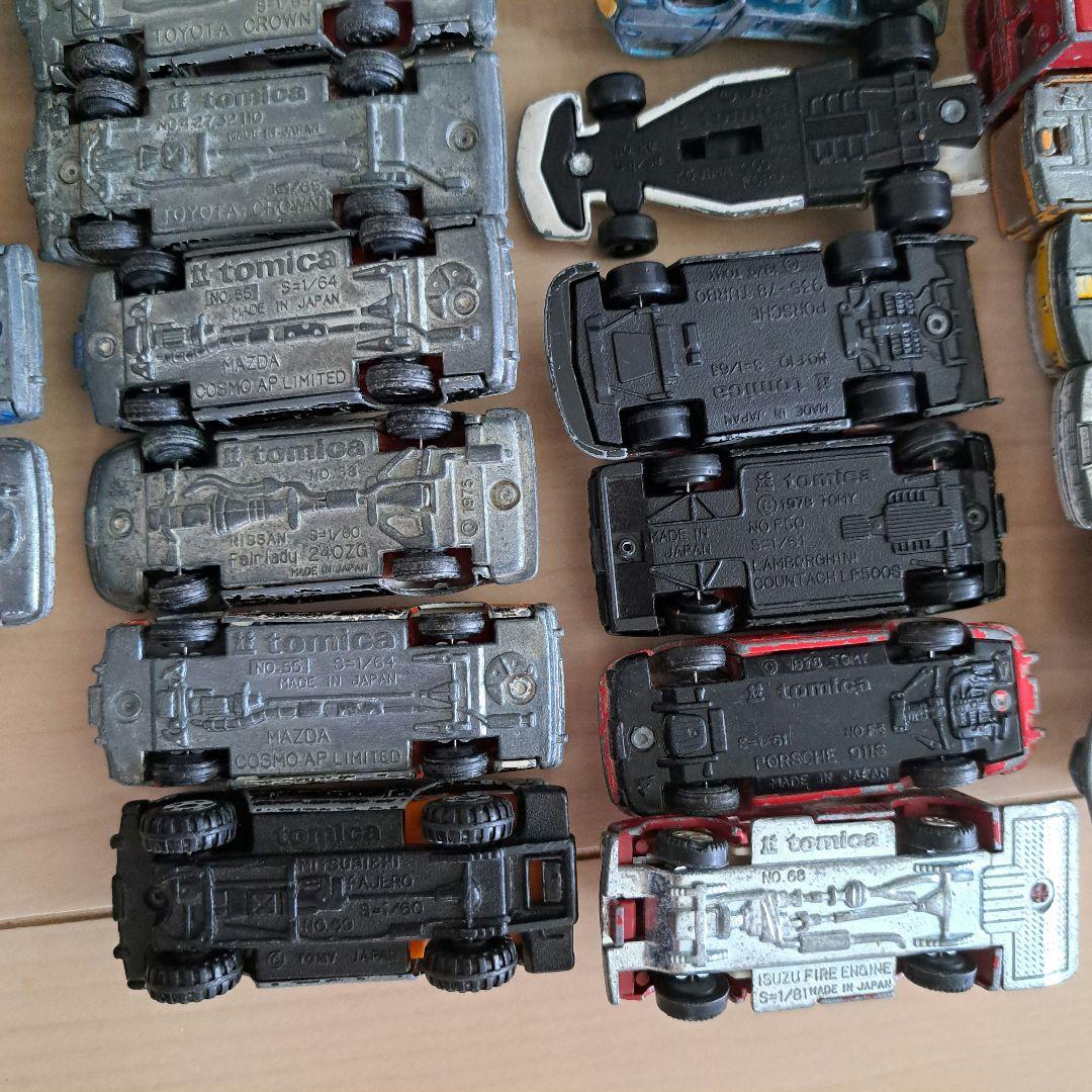 36台 日本製 トミカ 昭和レトロ 1970年代 Made inJAPAN 希少