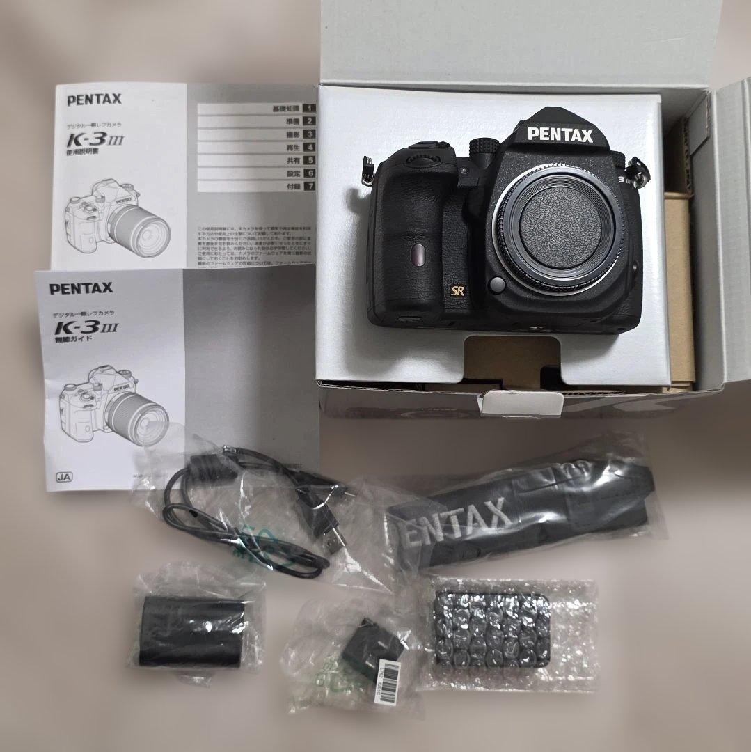 ショット4400回 PENTAX K-3 Mark III 防湿庫保管 一眼レフ