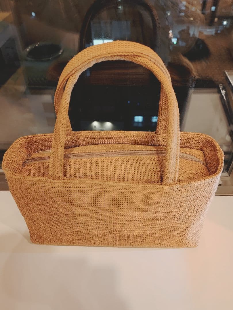 ベージュ ハンドバッグ 和装用バッグ