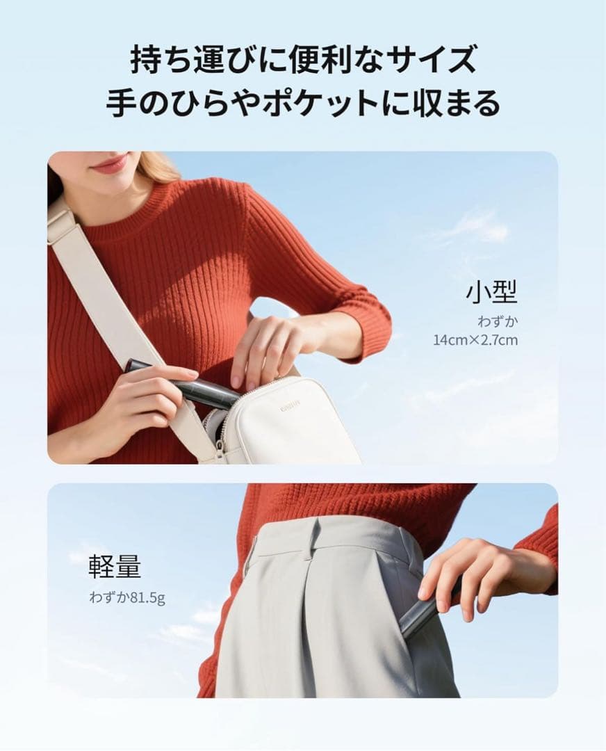 BOYA Magicワイヤレス ピンマイク 無線マイク iPhone TypeC