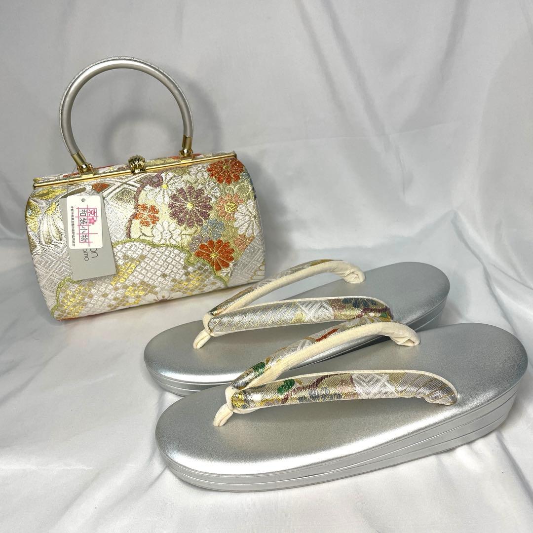 新品　草履　バッグ　セット　LL フォーマル系　2025年新作モデル