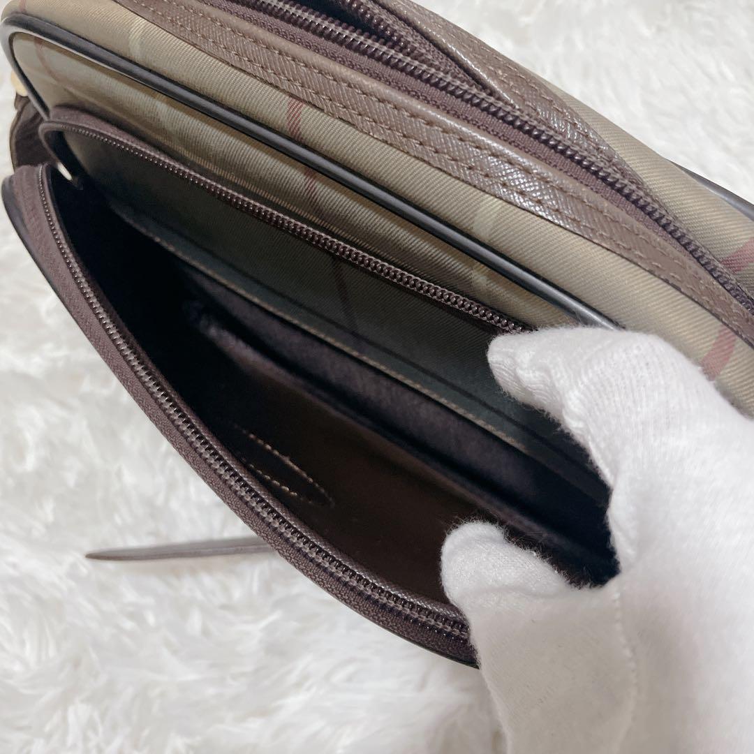 Burberrys バーバリー ショルダーバッグ　ホースロゴ　チェック