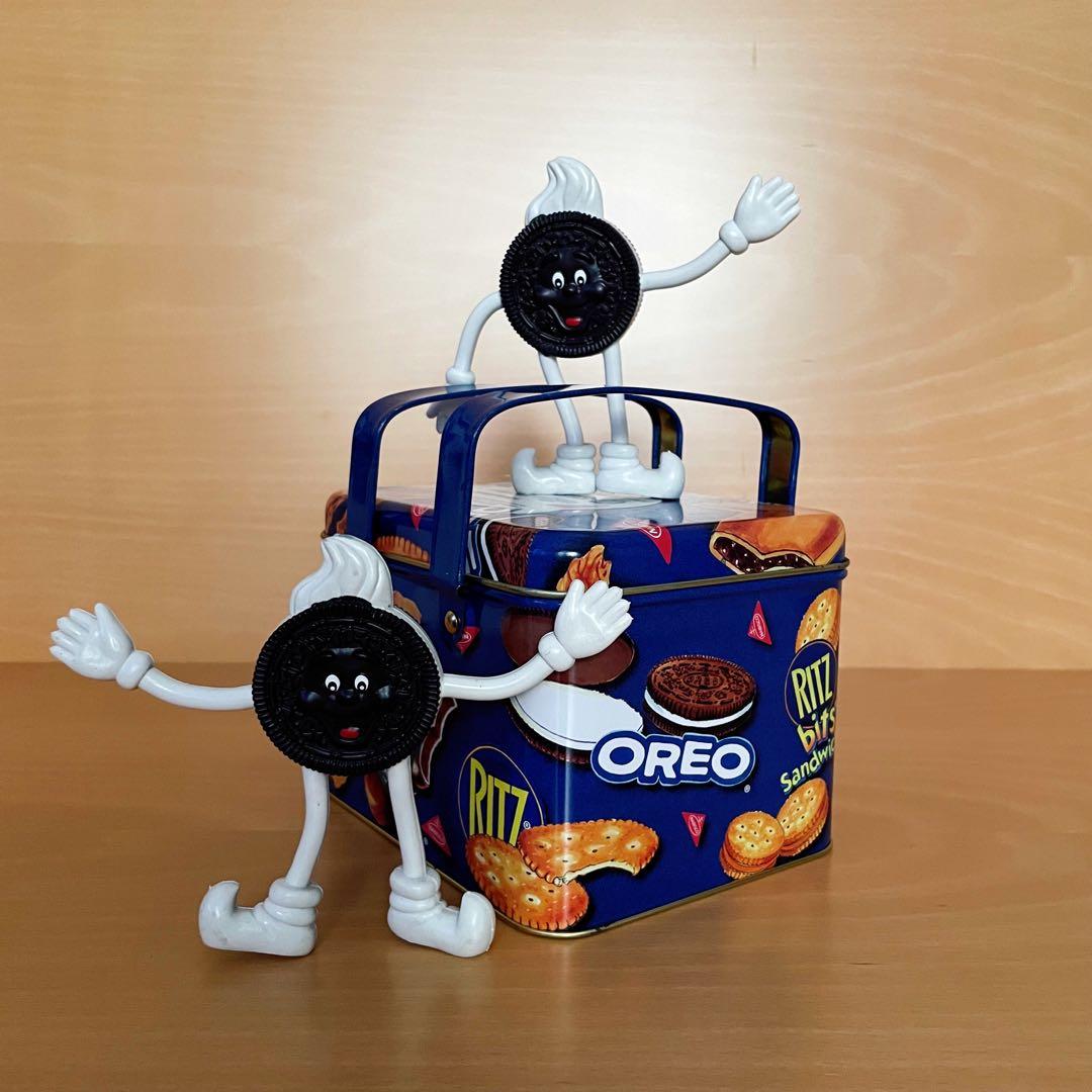 ナビスコ　ヴィンテージ　ランチボックス　アメトイ　TIN 缶ボックス　昭和レトロ