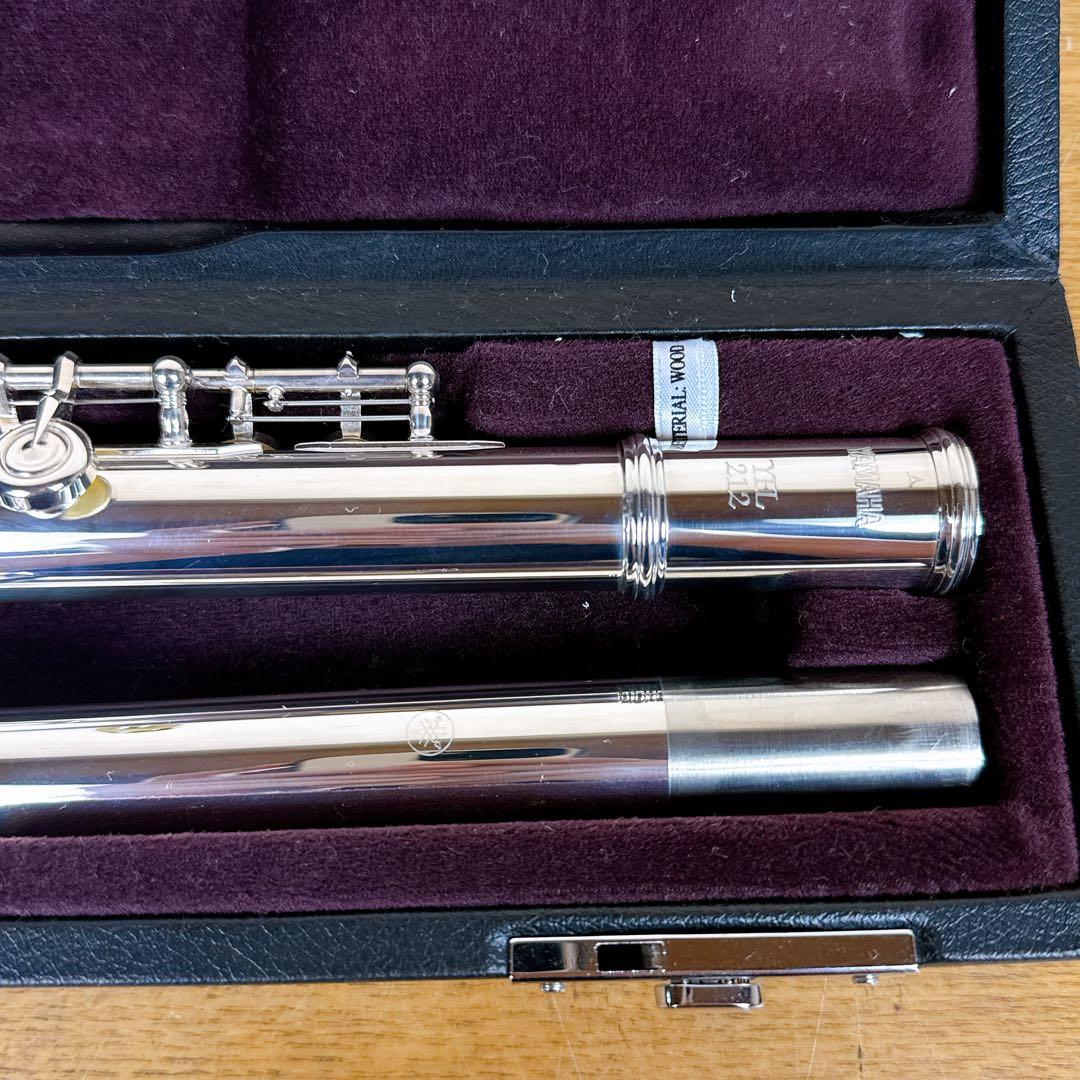 極美品 最新 現行モデル ヤマハ フルート YFL-212 YAMAHA