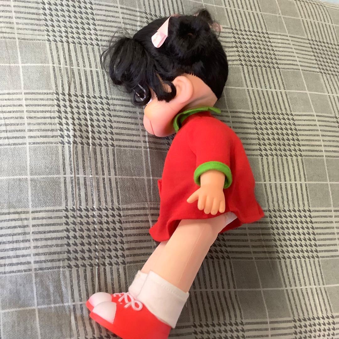 【昭和レトロ、当時物】70～80年代 あさりちゃん ソフビ人形 フィギュア