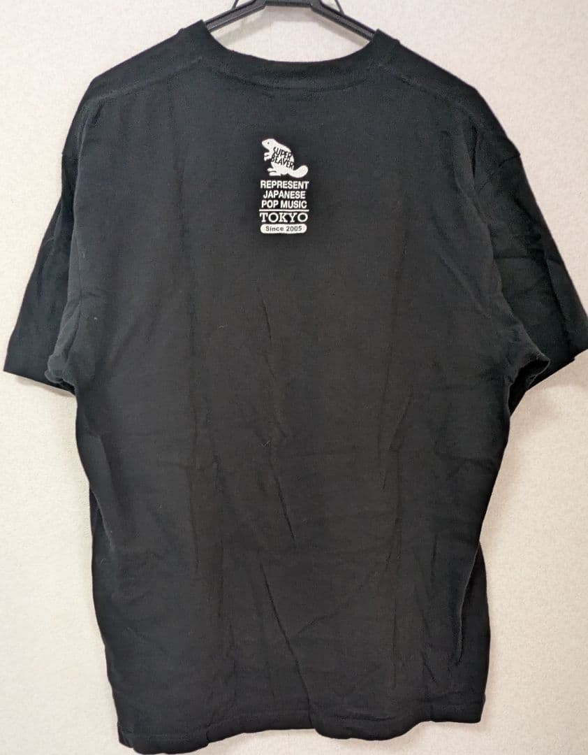 スーパービーバー Tシャツ ポップアート ブラック XL