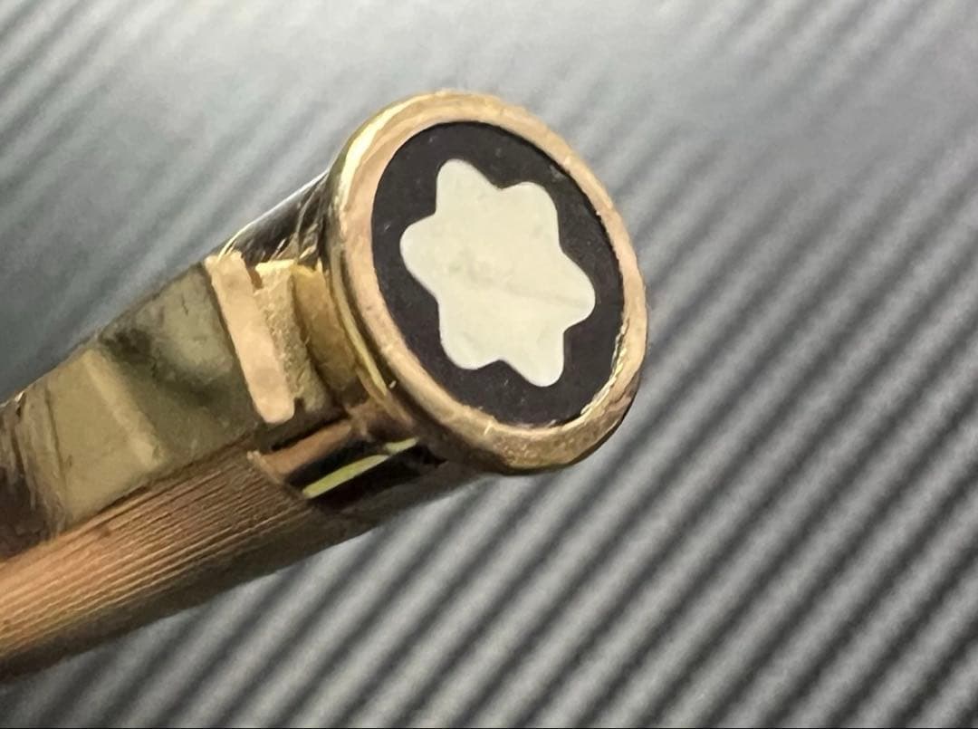 美品 モンブラン ノブレス オブリージュ ゴールド F 万年筆