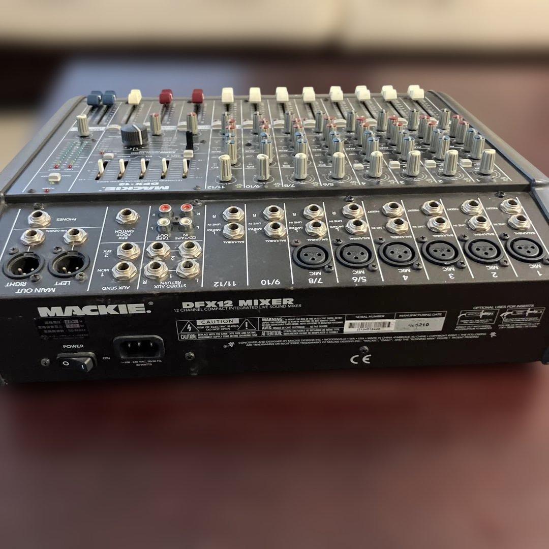 MACKIE DFX-12 アナログミキサー
