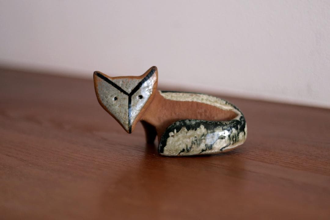 Lisa Larson リサラーソン 小さな動物園 キツネ 17472