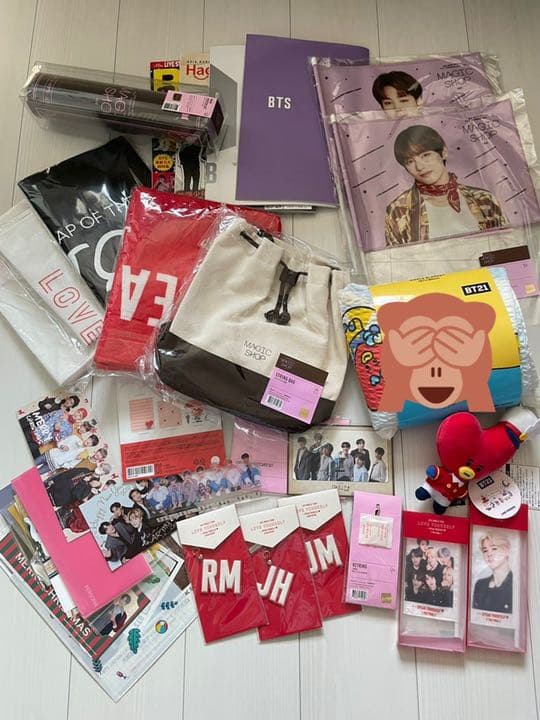 bts 公式　グッズ　うちわ