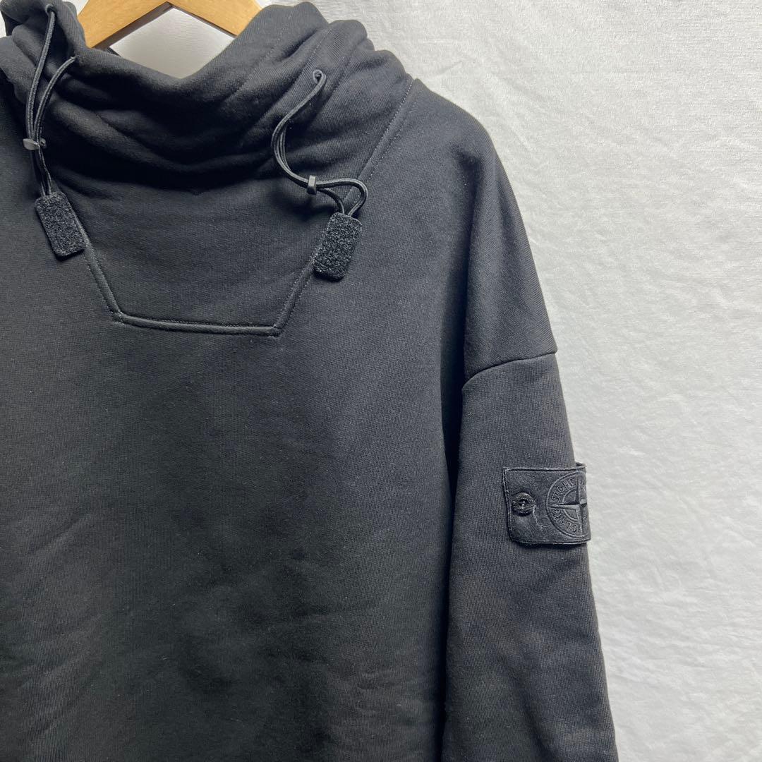 STONE  コットンジャージ スウェットプルオーバーフーディ