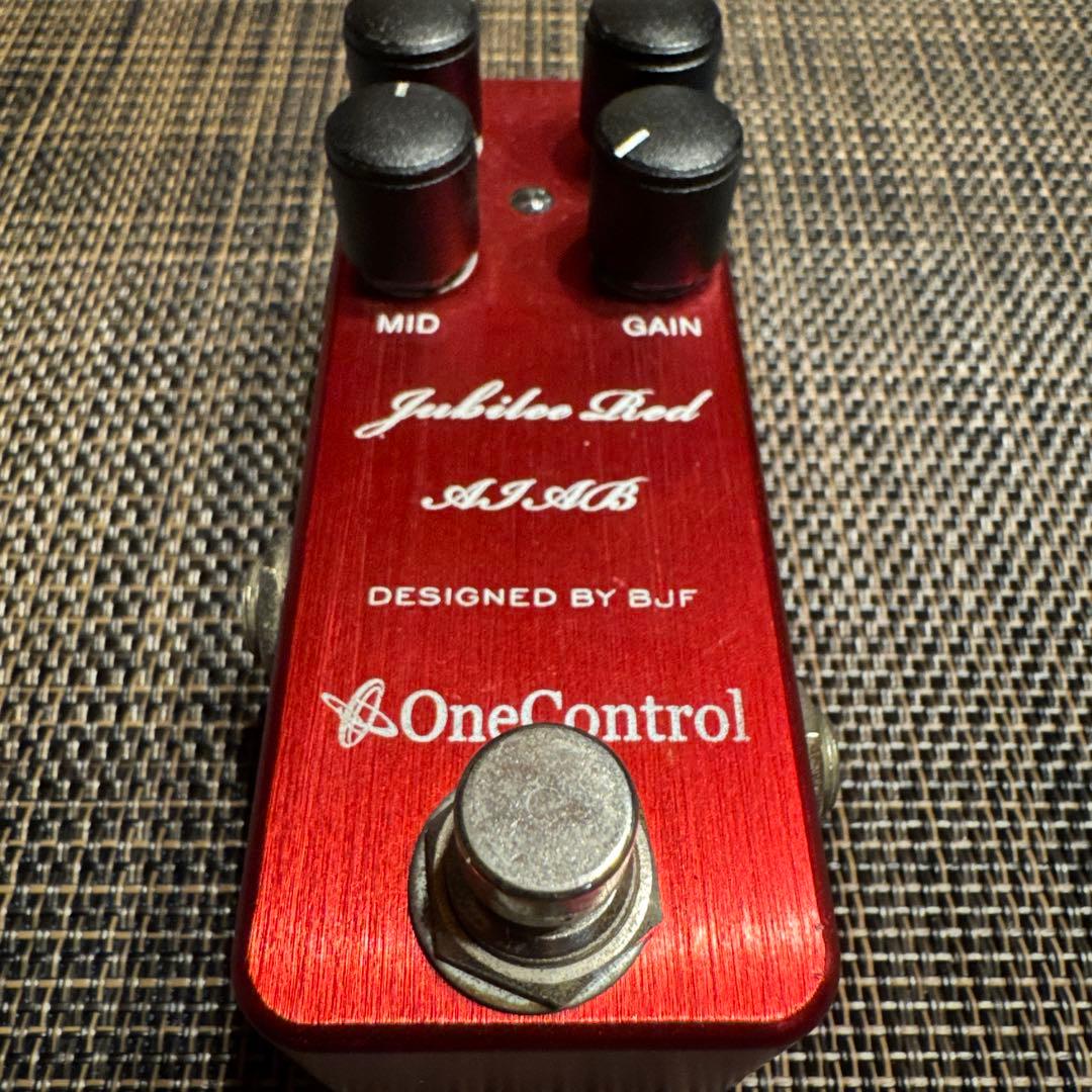 One Control Jubilee Red AIAB ディストーション