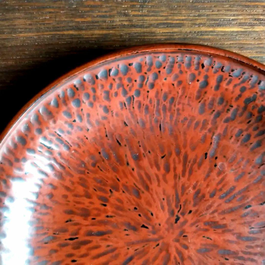 白*オ様 【最終価格】鎌倉彫　博古堂　刀痕の美　銘々皿・菓子皿・茶托　②