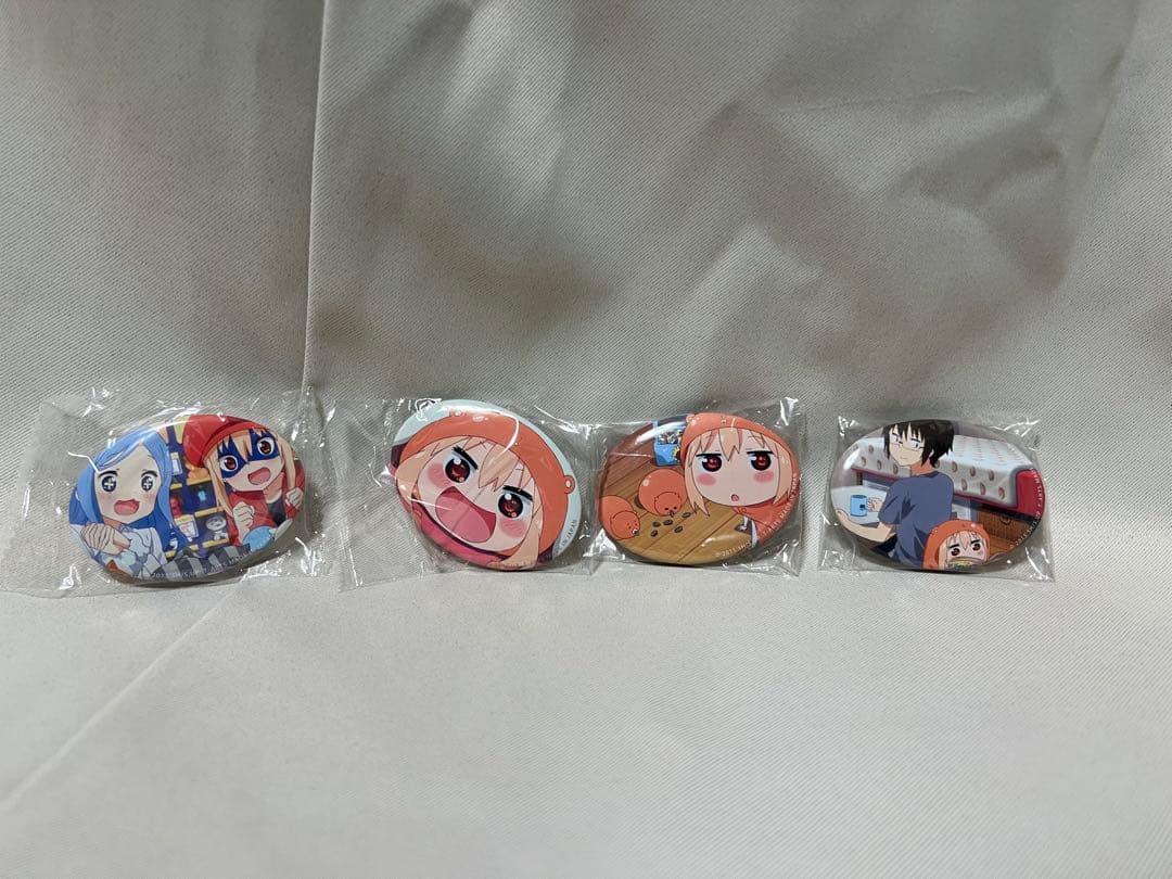 干物妹!うまるちゃん 名場面だえん缶バッジ