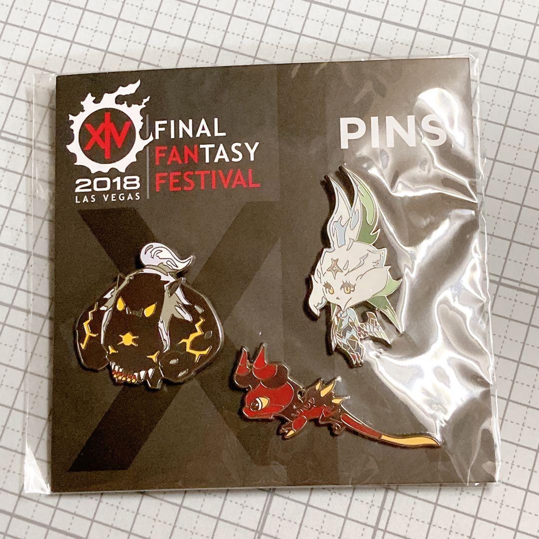 ピンズ・ピンバッジ・缶バッジ FINAL FANTASY FESTIVAL 2018 PINS