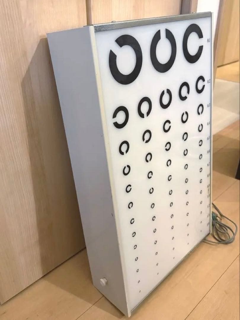 Uchida 視力検査器 アンティーク