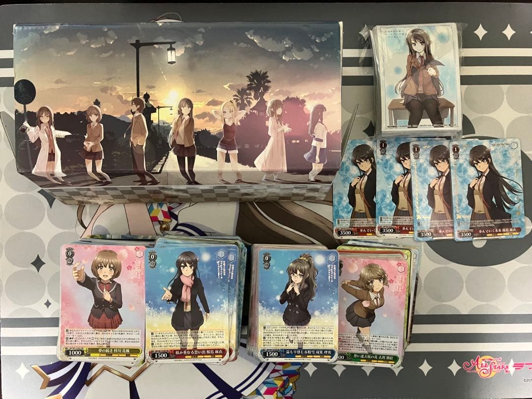 ヴァイスシュバルツ　青春ブタ野郎シリーズ　最新弾RR以下4コン ＋α