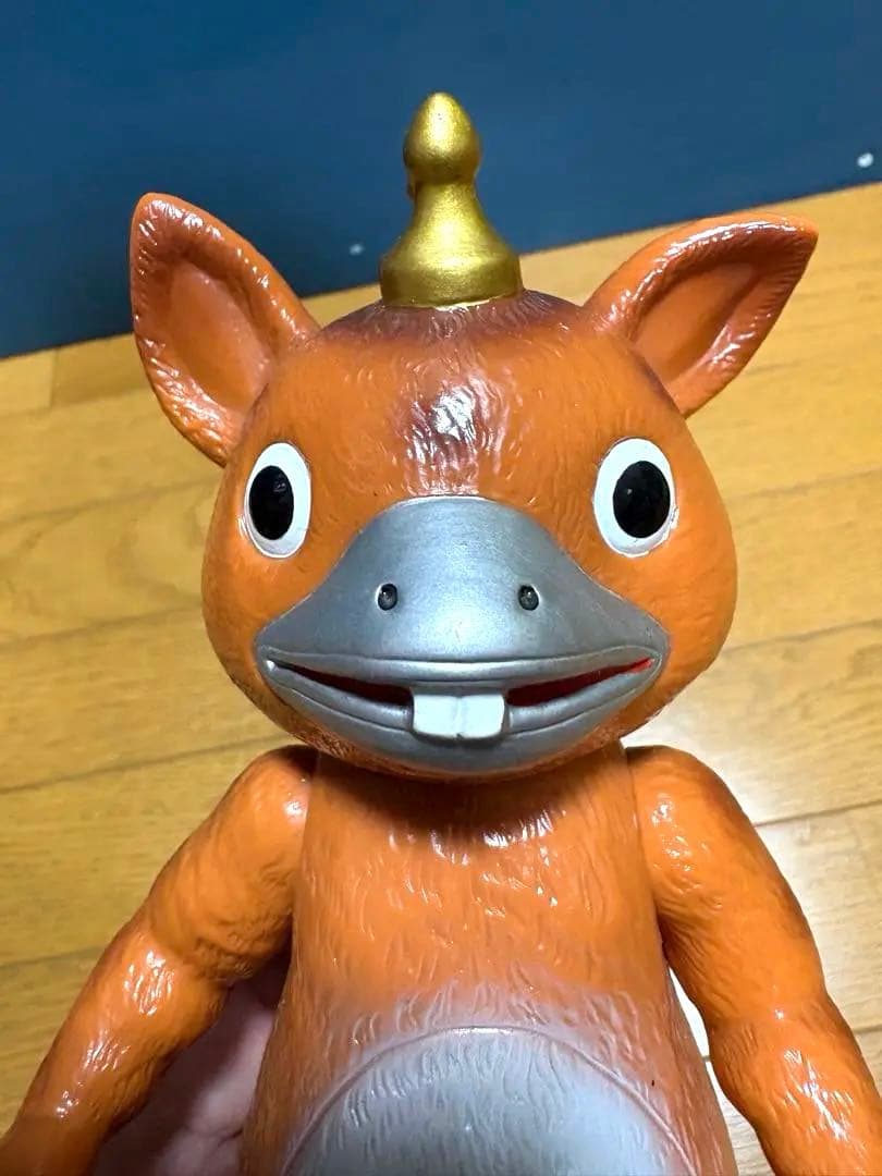 M1号　ブースカ　茶色　ソフビ