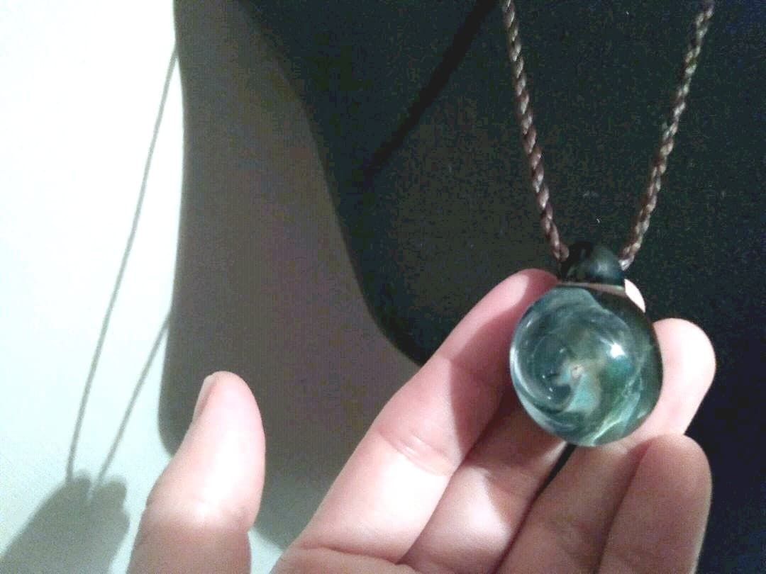 パイレックスグラス　ネックレス