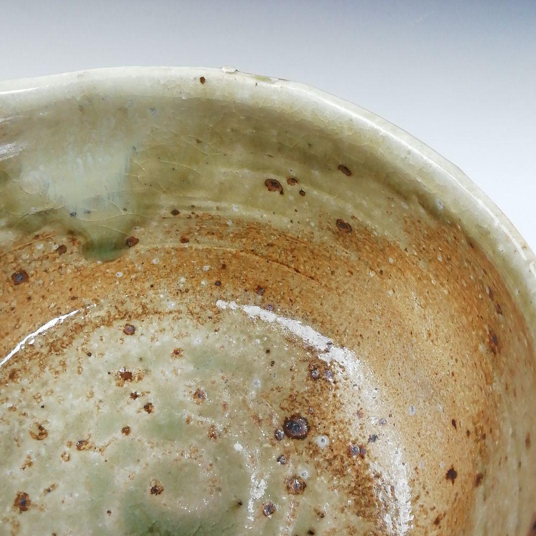 Ｔ７３５　茶碗　『伊賀茶碗』『桃青窯　松本央 造』　共箱　抹茶碗　茶道具