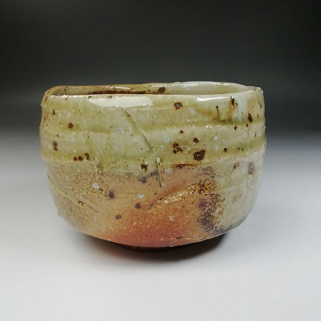 Ｔ７３５　茶碗　『伊賀茶碗』『桃青窯　松本央 造』　共箱　抹茶碗　茶道具