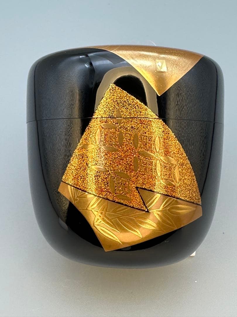 茶道具　棗　一兆　柴舟蒔絵