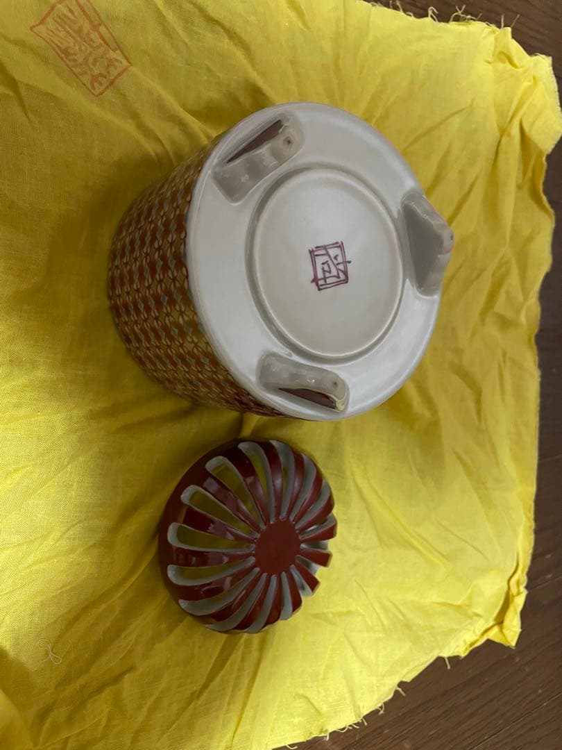 九谷焼　藤井尚行　香炉　未使用品