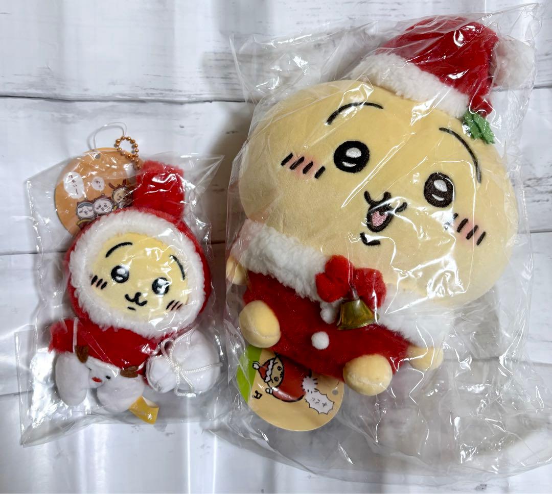 ちいかわ サンタさんだ！ぬいぐるみS/クリスマスだよ！ぷちミニマスコット　うさぎ
