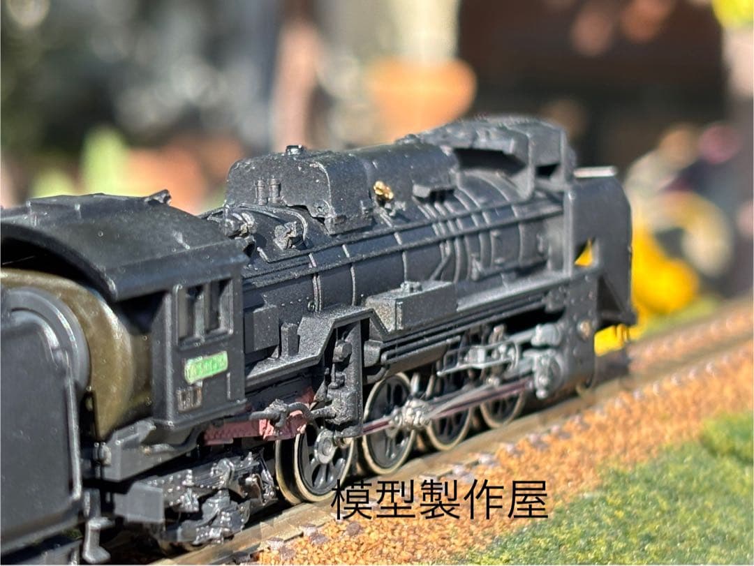 肥薩線D51 170号機　KATO製品改造　動力付き　他サイト出品中