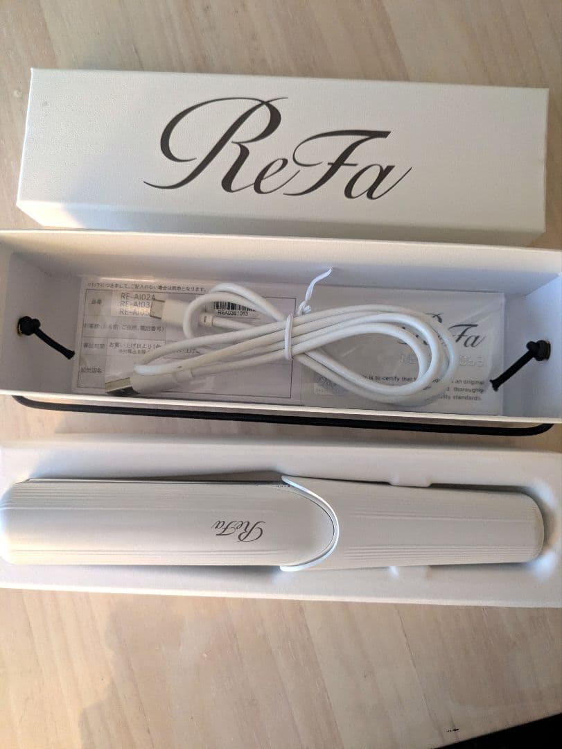 ReFa リファ　フィンガーアイロンST ホワイト