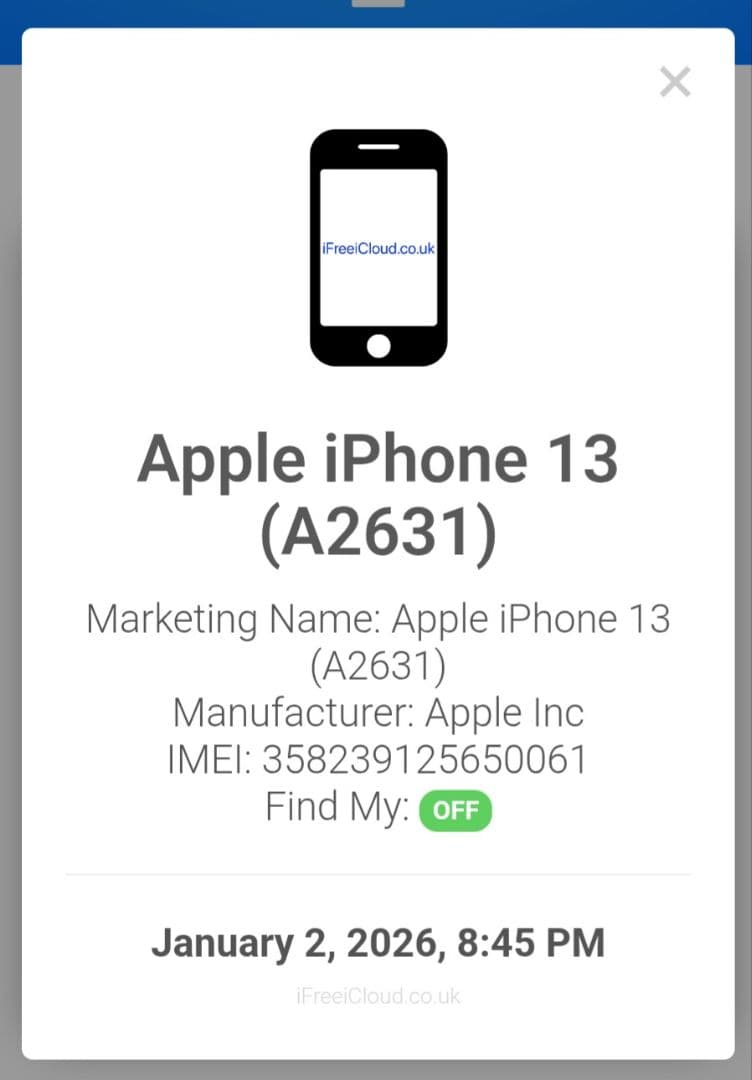 iPhone 13 128GB SIMフリー グリーン　バッテリー100%