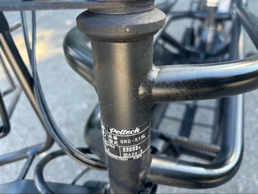 電動アシスト自転車ペット乗せる peltech