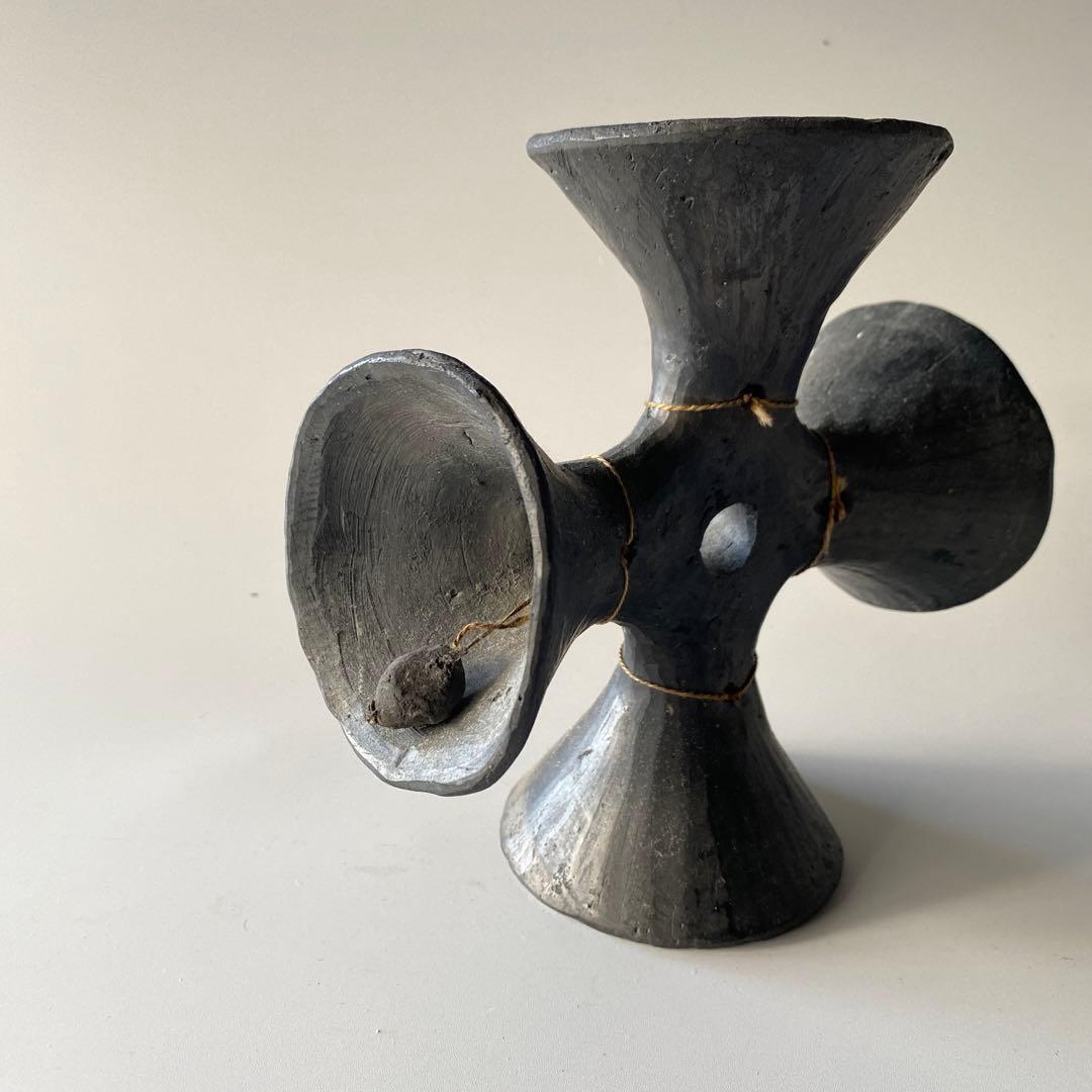 黒陶ベル イームズ メキシコ オアハカ 黒陶 ベル ミッドセンチュリー 民藝