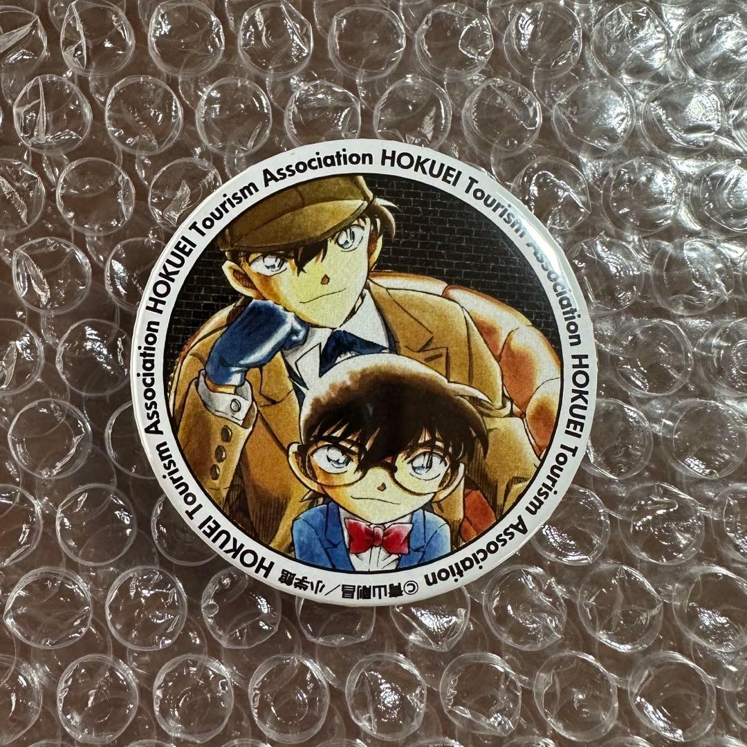 名探偵コナン　缶バッジ　江戸川コナン　工藤新一