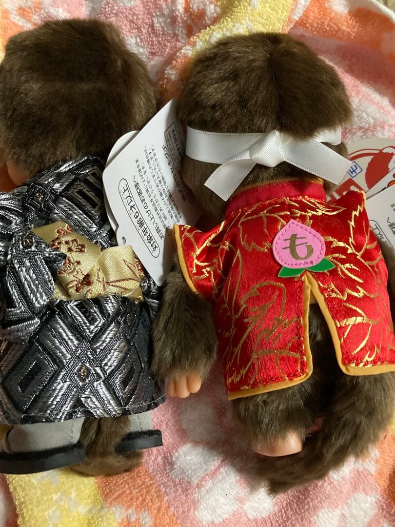 モンチッチ　桃太郎　着物バージョン　2個セット　新品　送料込み