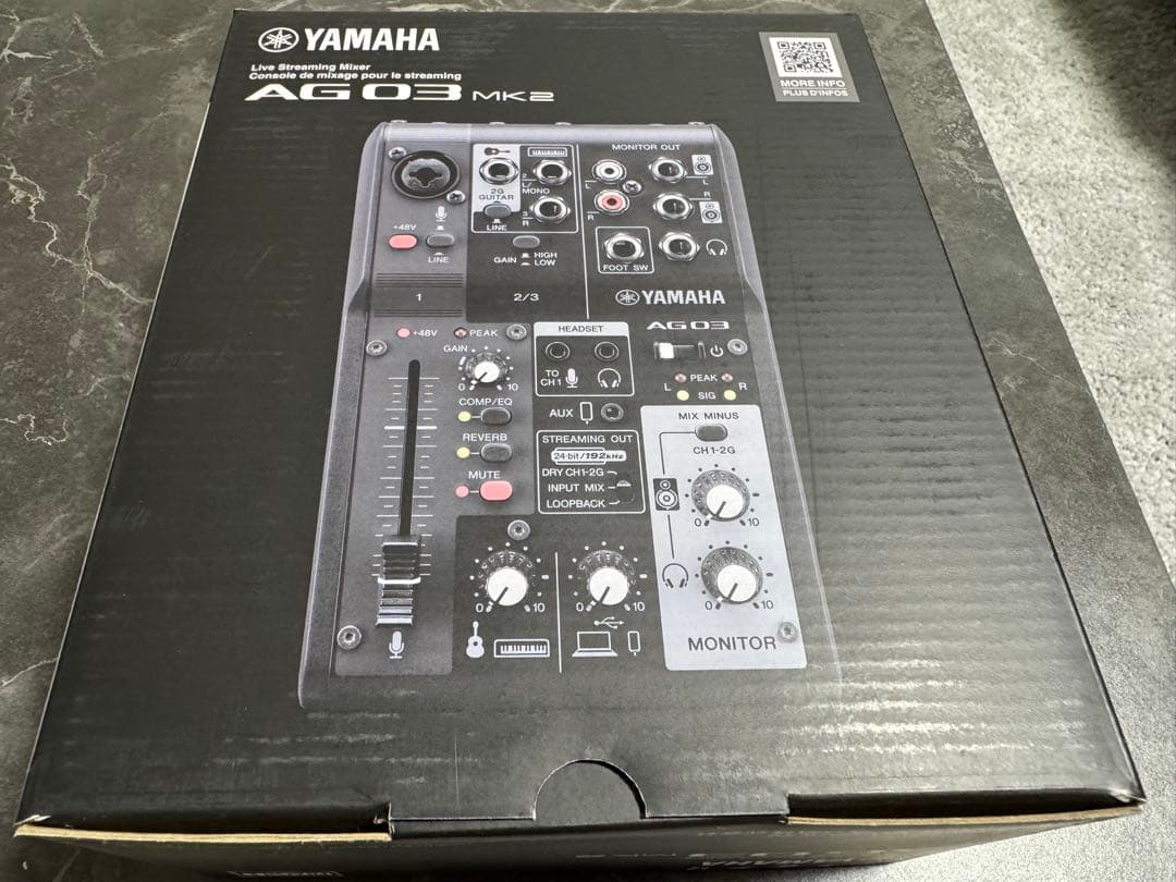 DTM・DAW YAMAHA-AG03MK2