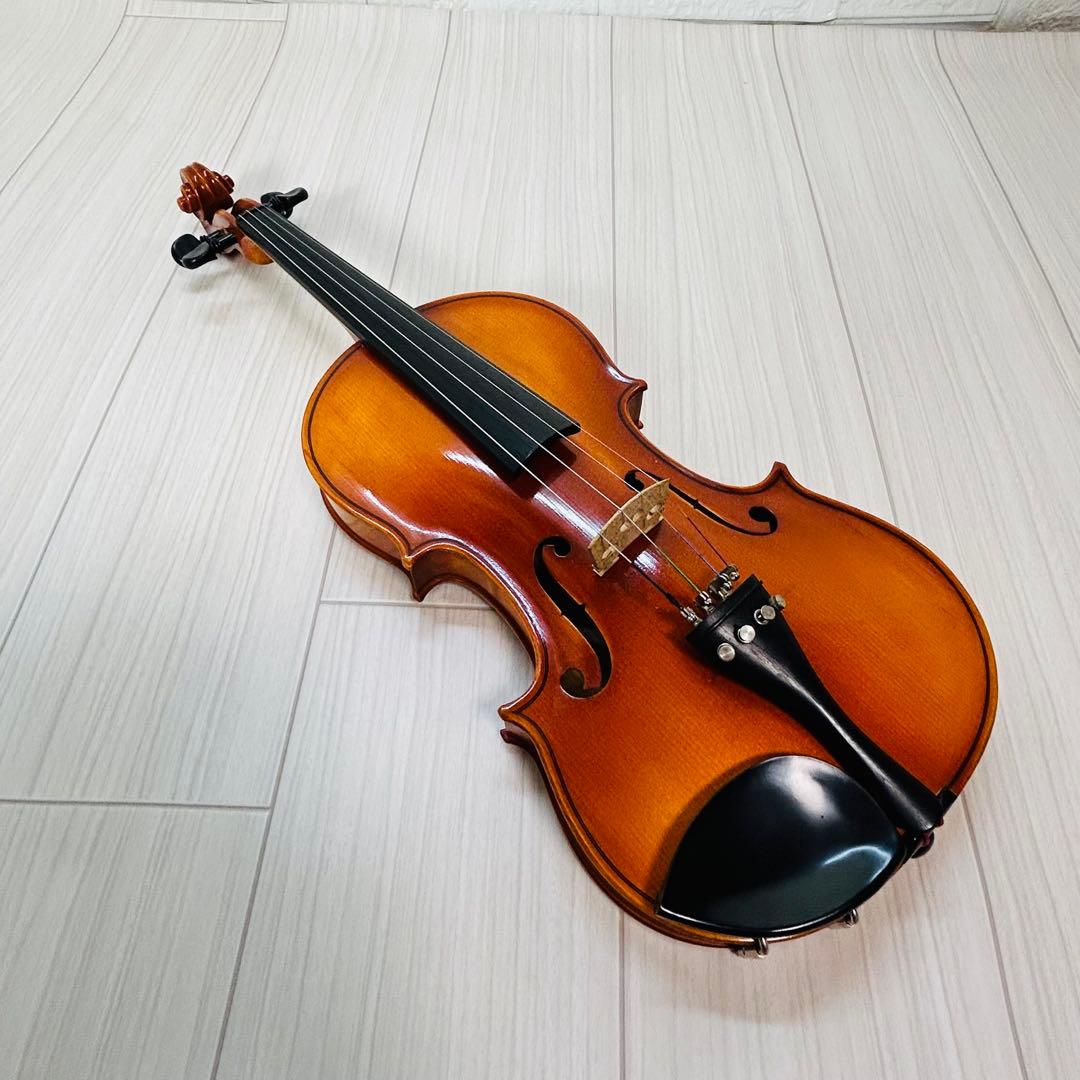 良品　スズキ　バイオリン　No.280　フルサイズ　4/4　1977年製　新品弓