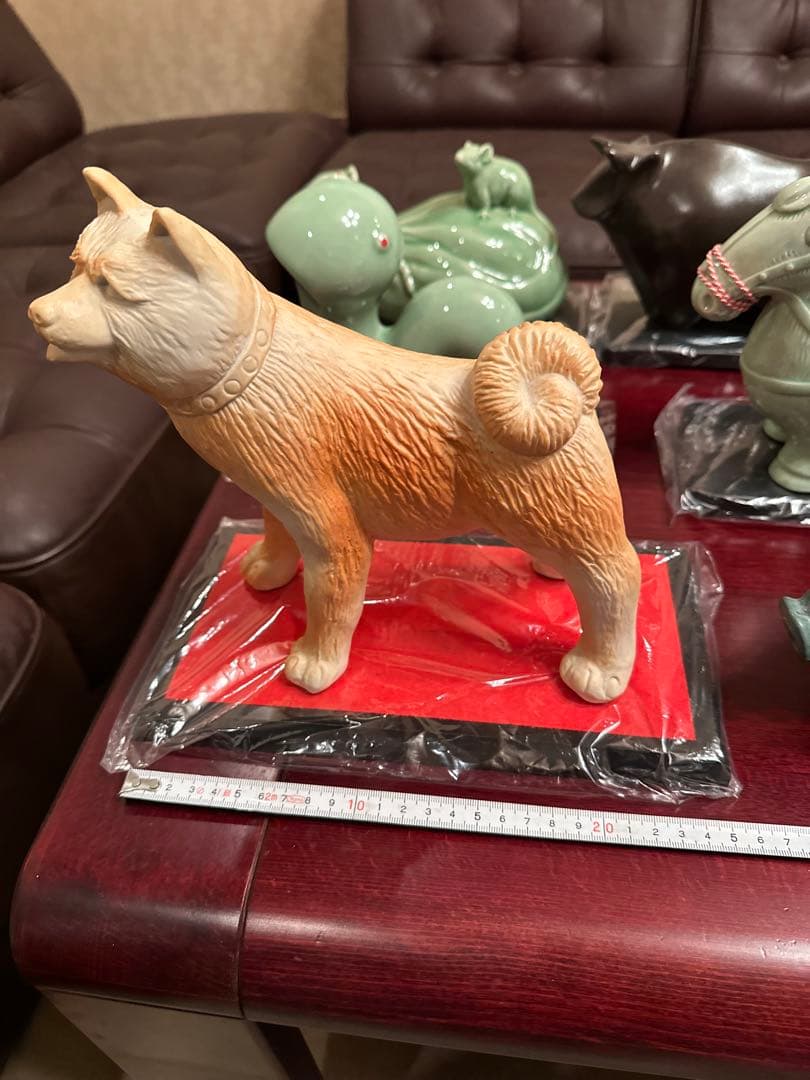 干支　陶器製　置物セット　フルセット