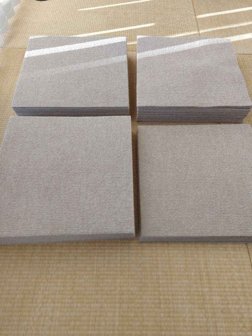 SANKOペット用撥水タイルマット　カーペット　30×30cm 69枚+カット品