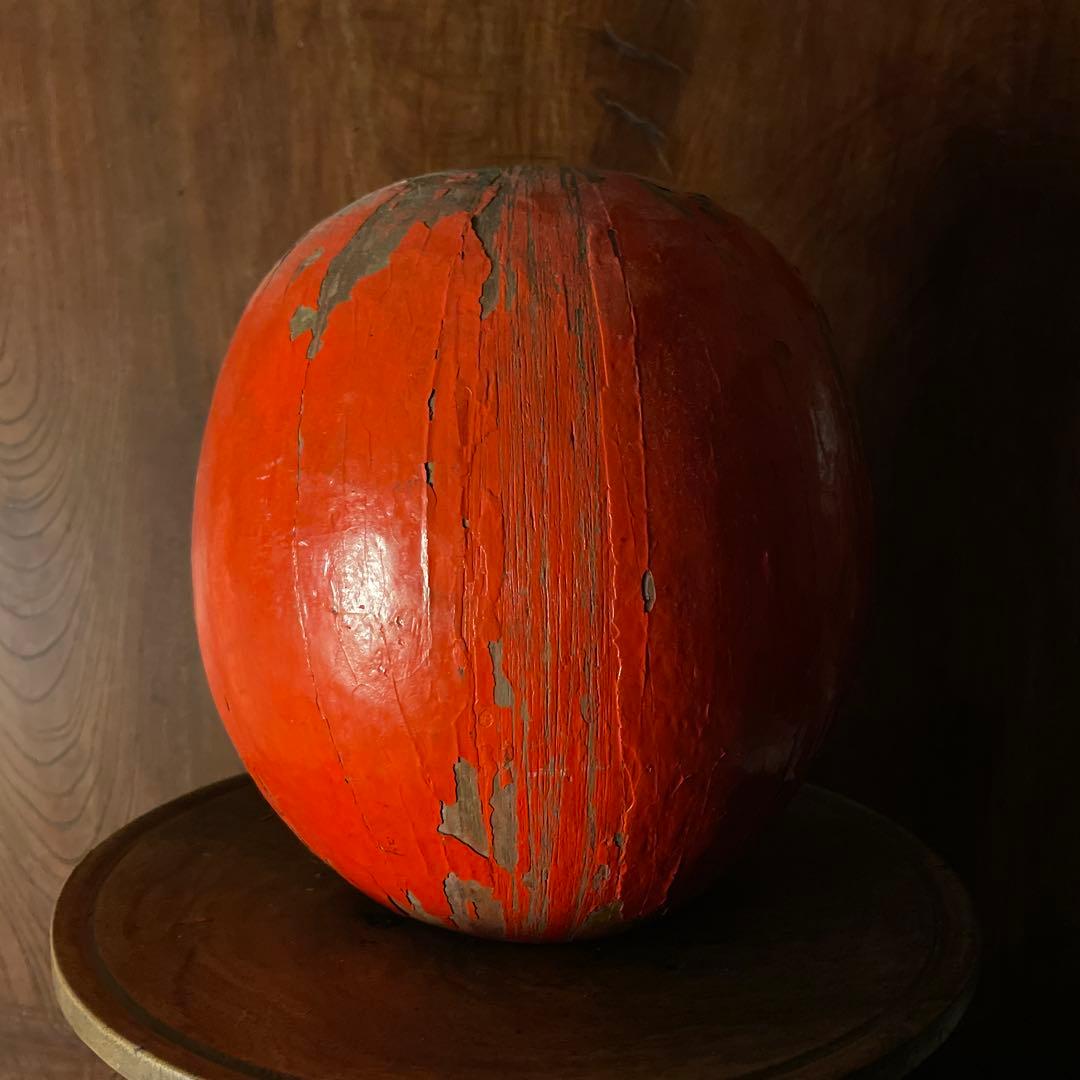 達磨 木型 高崎だるま 明治期〜昭和期 欅材 郷土玩具 ダルマの木彫 骨董