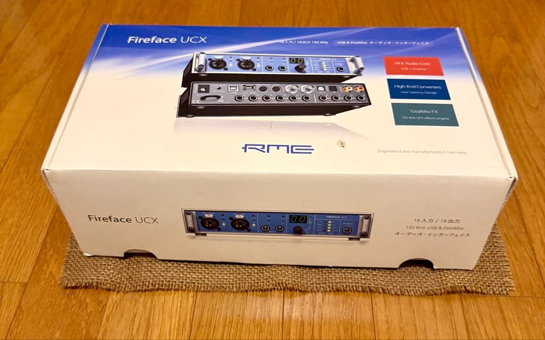 RME Fireface UCX オーディオインターフェイス