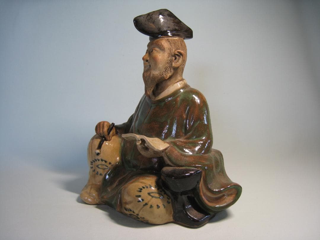 京焼　【菅原道真】　学問の神様　厄除けの神様　文化芸術の神様