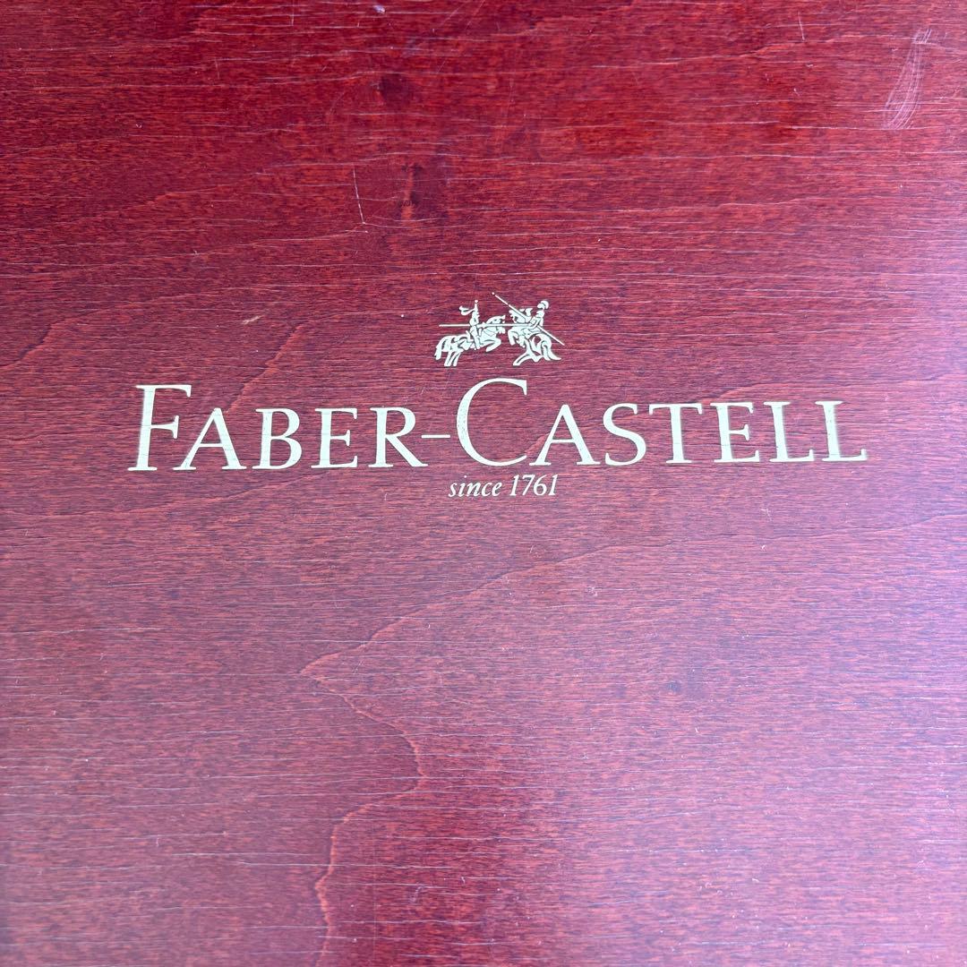 FaberCastellファーバーカステル ポリクロモス 木箱入 78本 美品