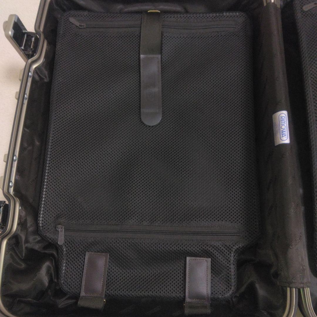 【良品・廃盤】RIMOWA リモワTOPAS トパーズ　チタニウム　32L 2輪