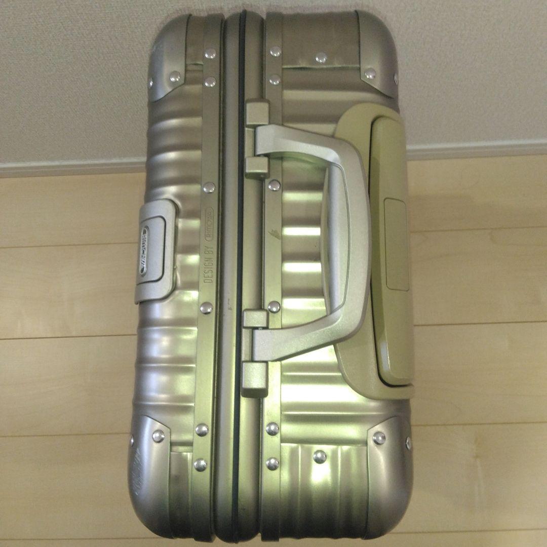【良品・廃盤】RIMOWA リモワTOPAS トパーズ　チタニウム　32L 2輪