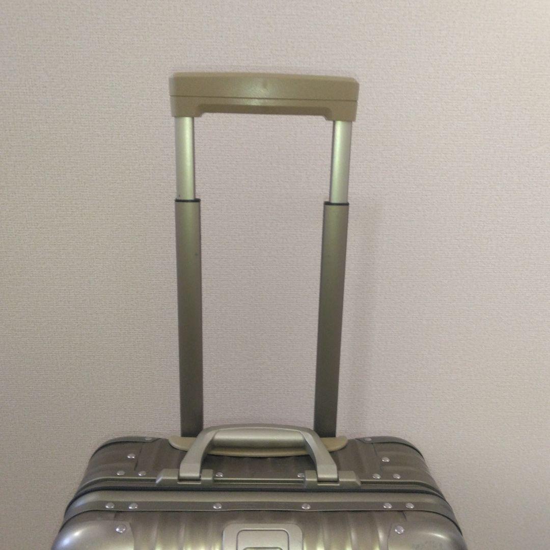 【良品・廃盤】RIMOWA リモワTOPAS トパーズ　チタニウム　32L 2輪