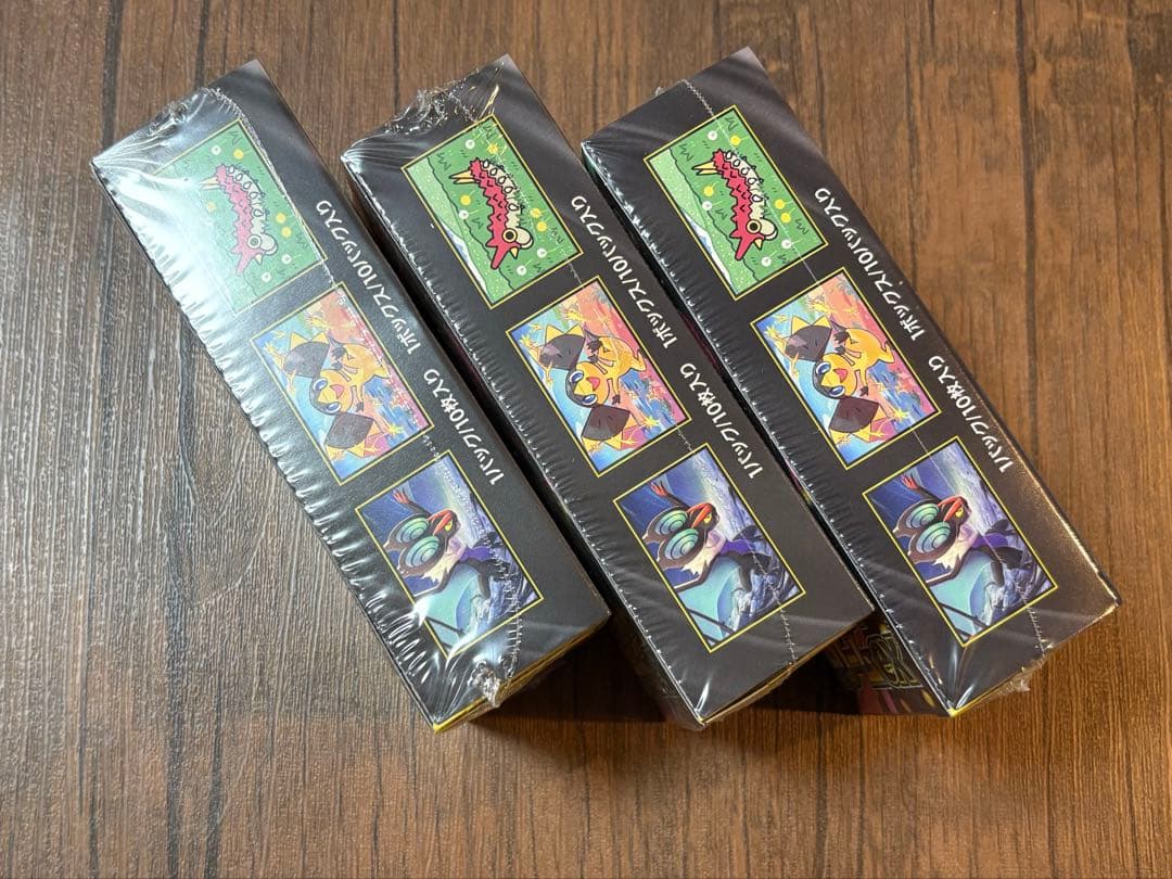 ポケカ MEGAドリームex 3box シュリンク付き