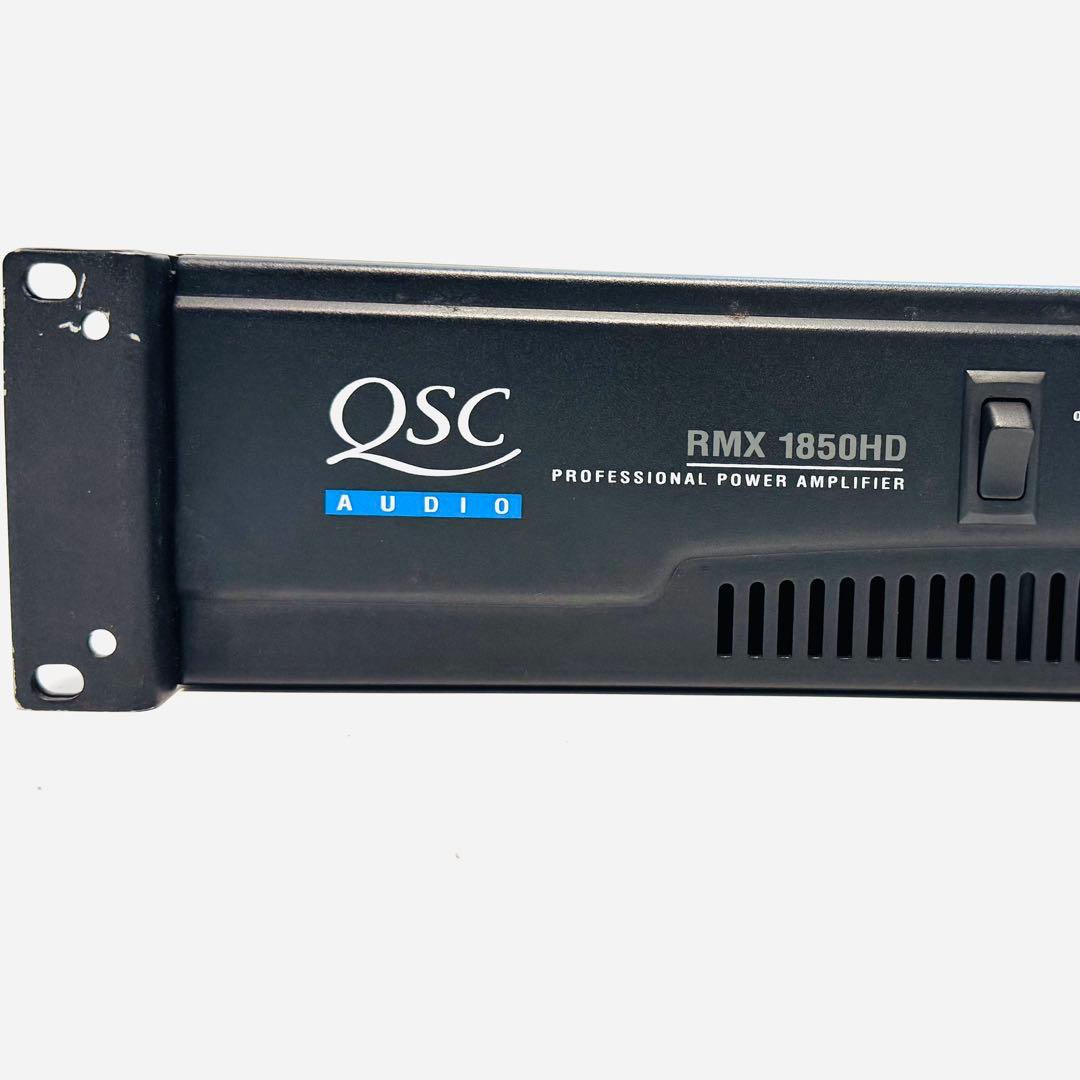 希少 QCS RMX 1850HD 業務用 2ch パワーアンプ